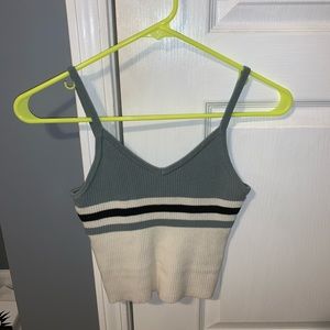 Cropped tank top